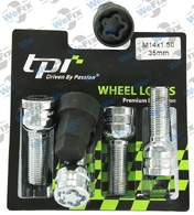 Секретні болти TPI сфера 14x1,5х35 кл.17/19 2 ключ