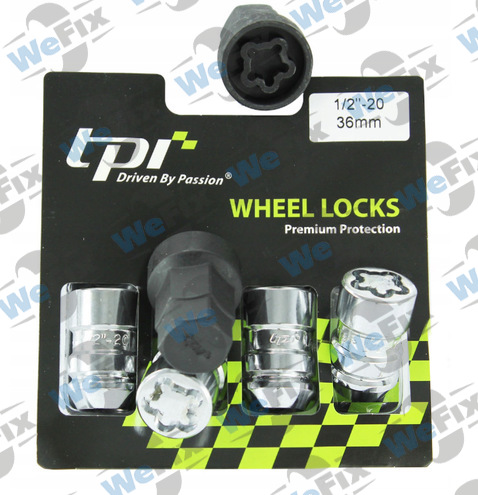 Секретні гайки TPI конус M1/2"-20х36 кл.19/21 2 ключа
