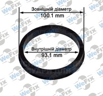 Центрувальне кільце 100.1/93.1 (термопластик)