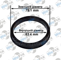 Центрувальне кільце 79.1/63.4 (термопластик)