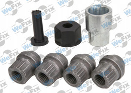Секретні гайки конус 12x1,25х31 кл.19/21 1 ключ