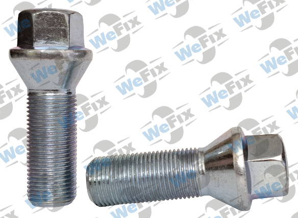 Болт колісний M15х1,25x40 конус цинк ключ 17 . Фото 2